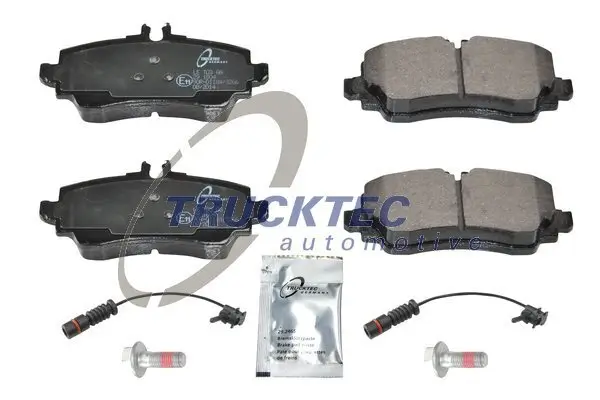 Bremsbelagsatz, Scheibenbremse Vorderachse TRUCKTEC AUTOMOTIVE 02.35.151