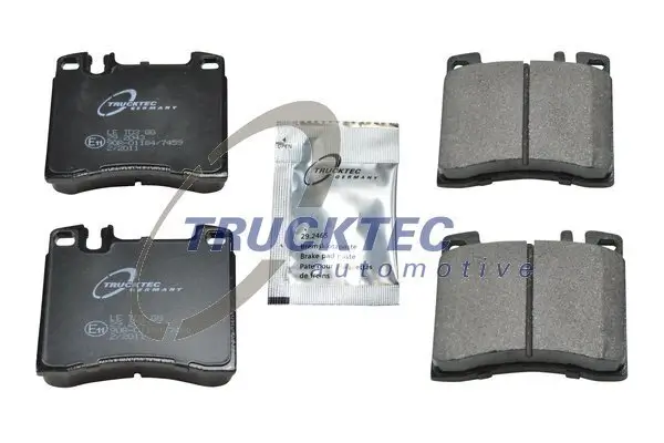 Bremsbelagsatz, Scheibenbremse Vorderachse TRUCKTEC AUTOMOTIVE 02.35.155