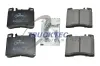 Bremsbelagsatz, Scheibenbremse Vorderachse TRUCKTEC AUTOMOTIVE 02.35.155