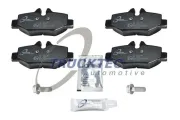 Bremsbelagsatz, Scheibenbremse Hinterachse TRUCKTEC AUTOMOTIVE 02.35.161