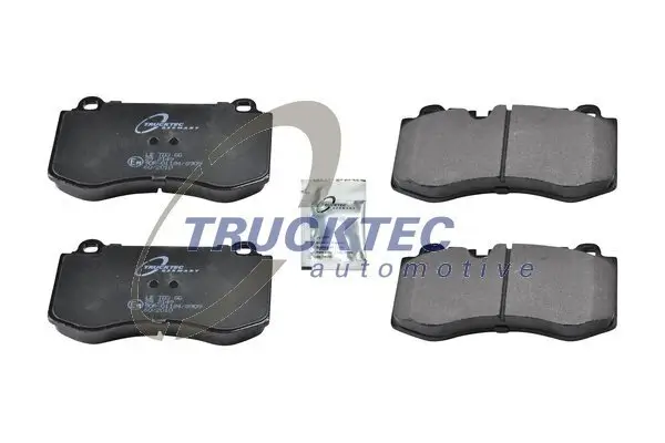 Bremsbelagsatz, Scheibenbremse Vorderachse TRUCKTEC AUTOMOTIVE 02.35.197