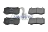 Bremsbelagsatz, Scheibenbremse Vorderachse TRUCKTEC AUTOMOTIVE 02.35.197