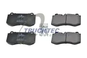 Bremsbelagsatz, Scheibenbremse Vorderachse TRUCKTEC AUTOMOTIVE 02.35.197