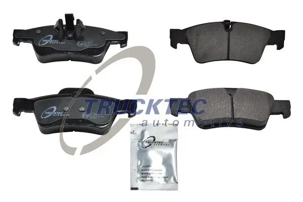 Bremsbelagsatz, Scheibenbremse Hinterachse TRUCKTEC AUTOMOTIVE 02.35.199