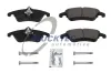 Bremsbelagsatz, Scheibenbremse Vorderachse TRUCKTEC AUTOMOTIVE 02.35.233
