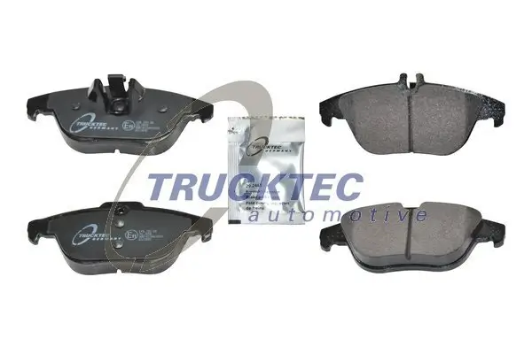 Bremsbelagsatz, Scheibenbremse Hinterachse TRUCKTEC AUTOMOTIVE 02.35.234