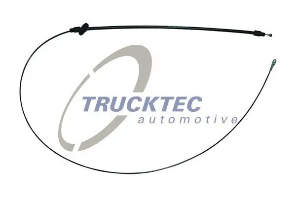 Seilzug, Feststellbremse Mitteltunnel TRUCKTEC AUTOMOTIVE 02.35.414