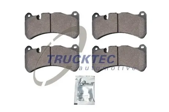 Bremsbelagsatz, Scheibenbremse Vorderachse TRUCKTEC AUTOMOTIVE 02.35.429 Bild Bremsbelagsatz, Scheibenbremse Vorderachse TRUCKTEC AUTOMOTIVE 02.35.429