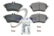 Bremsbelagsatz, Scheibenbremse Vorderachse TRUCKTEC AUTOMOTIVE 02.35.431