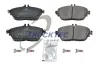 Bremsbelagsatz, Scheibenbremse Vorderachse TRUCKTEC AUTOMOTIVE 02.35.432