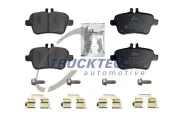 Bremsbelagsatz, Scheibenbremse Hinterachse TRUCKTEC AUTOMOTIVE 02.35.433