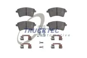 Bremsbelagsatz, Scheibenbremse Vorderachse TRUCKTEC AUTOMOTIVE 02.35.445