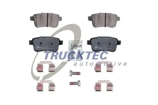 Bremsbelagsatz, Scheibenbremse Hinterachse TRUCKTEC AUTOMOTIVE 02.35.448 Bild Bremsbelagsatz, Scheibenbremse Hinterachse TRUCKTEC AUTOMOTIVE 02.35.448