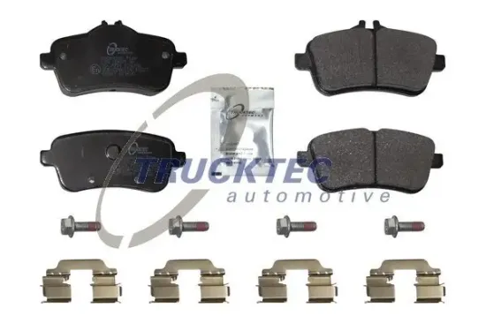 Bremsbelagsatz, Scheibenbremse Hinterachse TRUCKTEC AUTOMOTIVE 02.35.496 Bild Bremsbelagsatz, Scheibenbremse Hinterachse TRUCKTEC AUTOMOTIVE 02.35.496