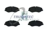 Bremsbelagsatz, Scheibenbremse TRUCKTEC AUTOMOTIVE 02.35.497