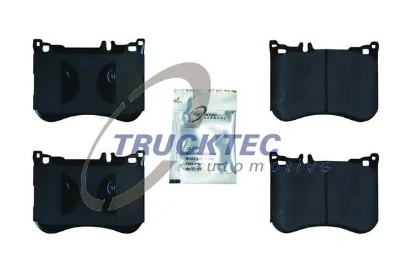 Bremsbelagsatz, Scheibenbremse Vorderachse TRUCKTEC AUTOMOTIVE 02.35.508