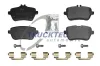 Bremsbelagsatz, Scheibenbremse Hinterachse TRUCKTEC AUTOMOTIVE 02.35.510