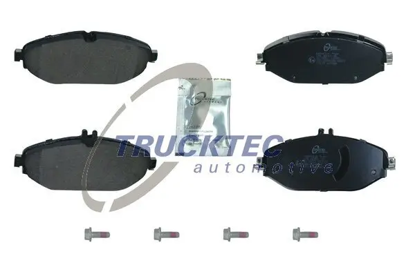 Bremsbelagsatz, Scheibenbremse Vorderachse TRUCKTEC AUTOMOTIVE 02.35.516