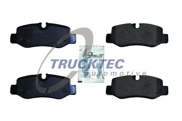 Bremsbelagsatz, Scheibenbremse Hinterachse TRUCKTEC AUTOMOTIVE 02.35.517