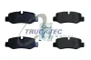 Bremsbelagsatz, Scheibenbremse Hinterachse TRUCKTEC AUTOMOTIVE 02.35.517