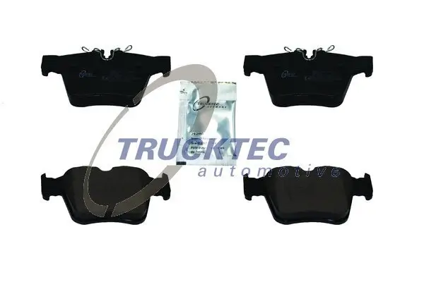 Bremsbelagsatz, Scheibenbremse TRUCKTEC AUTOMOTIVE 02.35.518