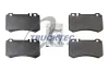 Bremsbelagsatz, Scheibenbremse Hinterachse TRUCKTEC AUTOMOTIVE 02.35.561