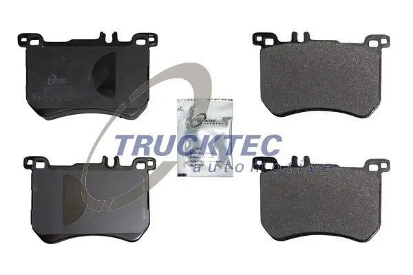 Bremsbelagsatz, Scheibenbremse Hinterachse TRUCKTEC AUTOMOTIVE 02.35.562