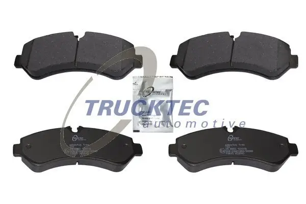 Bremsbelagsatz, Scheibenbremse Hinterachse TRUCKTEC AUTOMOTIVE 02.35.586
