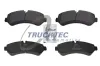 Bremsbelagsatz, Scheibenbremse Hinterachse TRUCKTEC AUTOMOTIVE 02.35.586