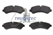 Bremsbelagsatz, Scheibenbremse Hinterachse TRUCKTEC AUTOMOTIVE 02.35.586