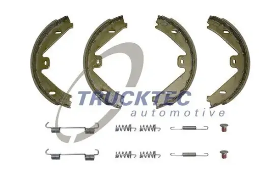 Bremsbackensatz, Feststellbremse Hinterachse beidseitig TRUCKTEC AUTOMOTIVE 02.35.589 Bild Bremsbackensatz, Feststellbremse Hinterachse beidseitig TRUCKTEC AUTOMOTIVE 02.35.589