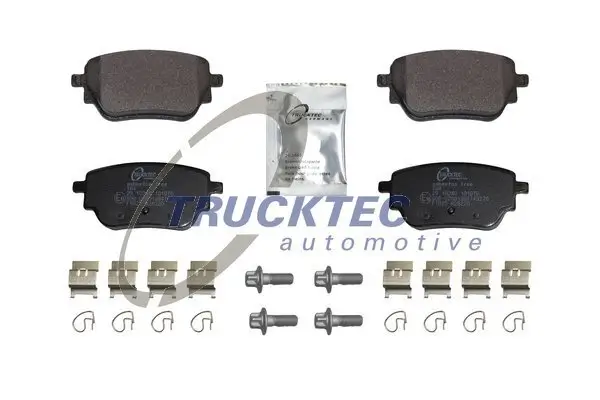 Bremsbelagsatz, Scheibenbremse Hinterachse TRUCKTEC AUTOMOTIVE 02.35.626
