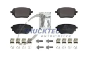 Bremsbelagsatz, Scheibenbremse Hinterachse TRUCKTEC AUTOMOTIVE 02.35.626