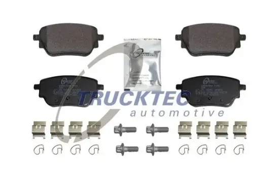 Bremsbelagsatz, Scheibenbremse Hinterachse TRUCKTEC AUTOMOTIVE 02.35.626 Bild Bremsbelagsatz, Scheibenbremse Hinterachse TRUCKTEC AUTOMOTIVE 02.35.626