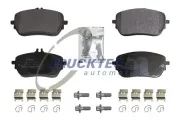 Bremsbelagsatz, Scheibenbremse Vorderachse TRUCKTEC AUTOMOTIVE 02.35.627
