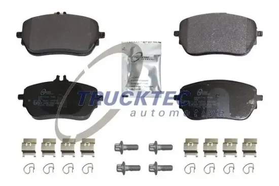 Bremsbelagsatz, Scheibenbremse Vorderachse TRUCKTEC AUTOMOTIVE 02.35.627 Bild Bremsbelagsatz, Scheibenbremse Vorderachse TRUCKTEC AUTOMOTIVE 02.35.627