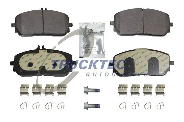 Bremsbelagsatz, Scheibenbremse Vorderachse TRUCKTEC AUTOMOTIVE 02.35.628