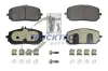 Bremsbelagsatz, Scheibenbremse Vorderachse TRUCKTEC AUTOMOTIVE 02.35.628