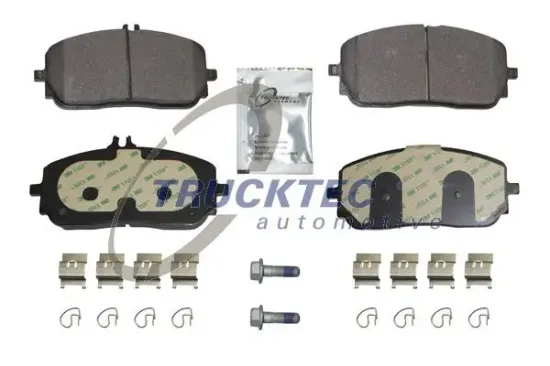 Bremsbelagsatz, Scheibenbremse Vorderachse TRUCKTEC AUTOMOTIVE 02.35.628 Bild Bremsbelagsatz, Scheibenbremse Vorderachse TRUCKTEC AUTOMOTIVE 02.35.628