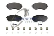 Bremsbelagsatz, Scheibenbremse Vorderachse TRUCKTEC AUTOMOTIVE 02.35.631