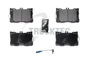 Bremsbelagsatz, Scheibenbremse Vorderachse TRUCKTEC AUTOMOTIVE 02.35.662