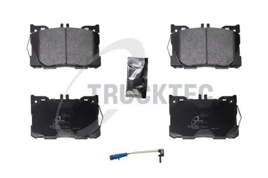 Bremsbelagsatz, Scheibenbremse Vorderachse TRUCKTEC AUTOMOTIVE 02.35.662 Bild Bremsbelagsatz, Scheibenbremse Vorderachse TRUCKTEC AUTOMOTIVE 02.35.662