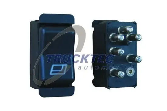 Schalter, Fensterheber hinten TRUCKTEC AUTOMOTIVE 02.58.017 Bild Schalter, Fensterheber hinten TRUCKTEC AUTOMOTIVE 02.58.017