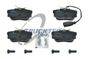 Bremsbelagsatz, Scheibenbremse Hinterachse TRUCKTEC AUTOMOTIVE 07.35.142