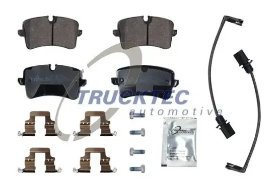 Bremsbelagsatz, Scheibenbremse Hinterachse TRUCKTEC AUTOMOTIVE 07.35.260 Bild Bremsbelagsatz, Scheibenbremse Hinterachse TRUCKTEC AUTOMOTIVE 07.35.260