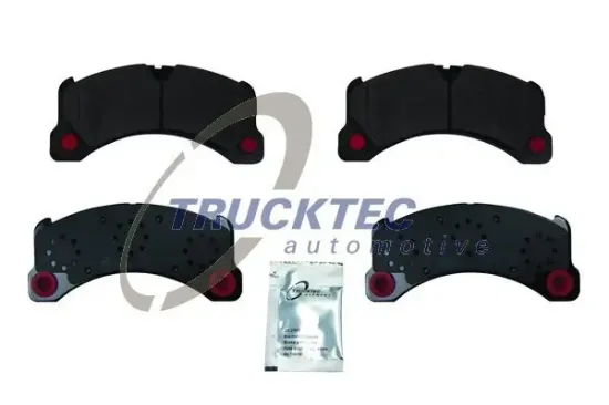 Bremsbelagsatz, Scheibenbremse Vorderachse TRUCKTEC AUTOMOTIVE 07.35.282 Bild Bremsbelagsatz, Scheibenbremse Vorderachse TRUCKTEC AUTOMOTIVE 07.35.282