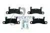 Bremsbelagsatz, Scheibenbremse Hinterachse TRUCKTEC AUTOMOTIVE 07.35.283