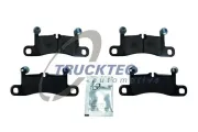 Bremsbelagsatz, Scheibenbremse Hinterachse TRUCKTEC AUTOMOTIVE 07.35.283