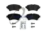 Bremsbelagsatz, Scheibenbremse Hinterachse TRUCKTEC AUTOMOTIVE 07.35.285
