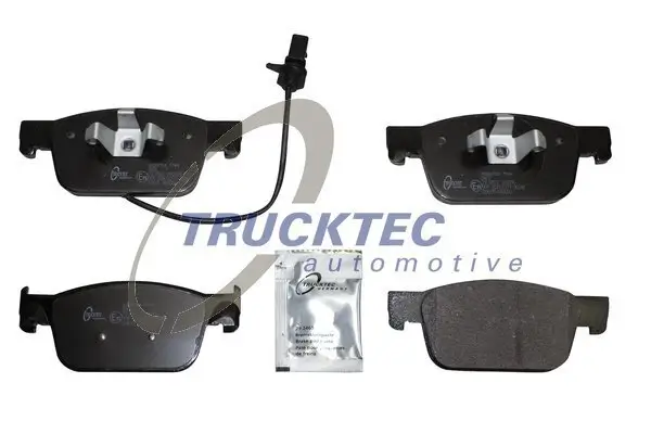 Bremsbelagsatz, Scheibenbremse Vorderachse TRUCKTEC AUTOMOTIVE 07.35.286